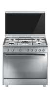 Smeg smeg cucina sx91sv9 90x60 inox ventilat tuttoforno,  forno elettrico ventilato SX91SV9 Cucine a gas Elettrodomestici
