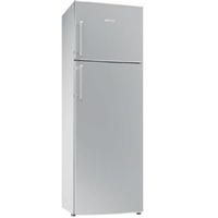 Smeg smeg frigo fd32fs silver (f) 310lt porta reversibile, ripiani cristillo Frigoriferi Elettrodomestici