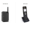 snom 00004610 - M110 DECT-IP SingleCell bundle: M100 & M10. Up to 6 parallel calls,  Up to 8 handsets Telefoni dect Telefonia