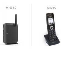 snom 00004610 - M110 DECT-IP SingleCell bundle: M100 & M10. Up to 6 parallel calls,  Up to 8 handsets Telefoni dect Telefonia
