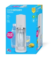Sodastream gasatore sodastream 2270215 terra megapack white bianco Piccoli elettrodomestici casa Elettrodomestici