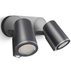 Steinel faretto per esterni con sensore spot duo sensor nero Arredo giardino Brico giardino animali