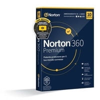 Symantec norton 360 premium 2023 - 10 device 1 year -75gb Carte regalo Console,  giochi & giocattoli