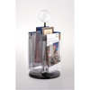 Tecnostyl lrh03 portabrochure girevole 6tasche1/3a4 1/3 a4 Segnaletica e targhe ufficio Ufficio cancelleria