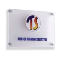 Tecnostyl targa bisatinata formato a4 Segnaletica e targhe ufficio Ufficio cancelleria