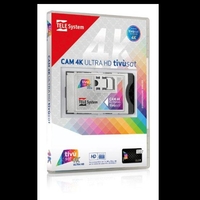 Telesystem telesystem modulo cam tivu sat 4k cam universale tivu sat ultra hd 4k con card inclusa 58040115