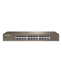 Tenda tenda switch 24 porte gigabit desktop rack mountable unmanaged TEG1024D Networking Informatica