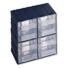 Terry porta minuteria terry 1000016 vision blok n13 nero e trasparente Utensili Brico giardino animali