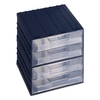 Terry porta minuteria terry 1000020 vision blok n6 nero e trasparente Utensili Brico giardino animali