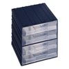 Terry porta minuteria terry 1000021 vision blok n16 nero e trasparente Utensili Brico giardino animali