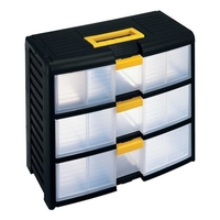 Terry porta minuteria terry 1002301 store age 42002 nero e trasparente Utensili Brico giardino animali