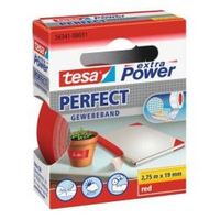Tesa extra power perfect cf10nastro telato19mmx2 75m ross telati Extra Power Perfect Colle e nastri adesivi Ufficio cancelleria