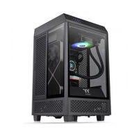 Thermaltake case mini tower the tower 100 mini black tg 2*120mm Componenti Informatica
