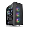 Thermaltake case m.tower h570 tg argb black tg 3*120mm argb fan fino e-atx Componenti Informatica