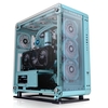 Thermaltake core p6 tg turquoise cabinet CORE P6 TG TURQUOISE Componenti Informatica