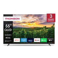 Thomson tv 55 4k qled smart uhd t2/c2s2 android 11 frameless Tv led / oled Tv - video - fotografia