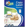 Tico copy laser - etichette in carta bianca 190 x 38 bianco Materiale di consumo Informatica
