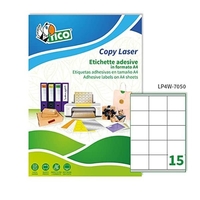 Tico etich.bianche margini 70x50 8 100ff Materiale di consumo Informatica