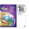 Tico press clear cf100etichette trasparenti 210x297 PRESS CLEAR Materiale di consumo Informatica