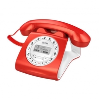 Tim telefono fisso tim sirio classico rosso Fissi/cordless Telefonia