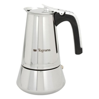 Tognana caffettiera tognana v573010rind riflex acciaio lucido Casalinghi cucina Casa & cucina