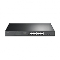 Tp-link 16-port gigabit poe+ easy smart switch Networking Informatica