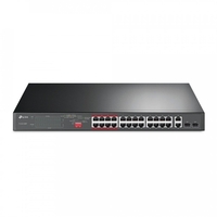 Tp-link 26-port 10/100mbps + 2-port gigabit poe Networking Informatica