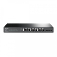 Tp-link jetstream 24 porte gigabit poe/poe+4 por Networking Informatica