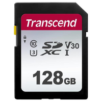 Transcend ts128gsdc300s 128gb uhs-i u3 sd card flash TS128GSDC300S Memory card Informatica