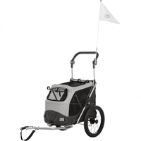 Trixie rimorchio da bici per cani m grigio Articoli per animali Brico giardino animali