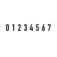 Trodat numeratore con piastra 5558 autoinchiostr 5558 Timbri Ufficio cancelleria