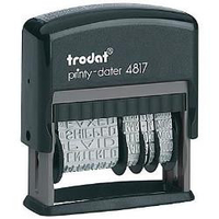 Trodat printy 4817 4817 autoinchiostr Timbri Ufficio cancelleria
