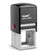 Trodat timbro di testo printy 4924 nero autoinchiostr Printy 4924 Timbri Ufficio cancelleria