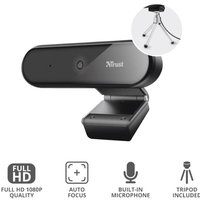 Trust 23637 tyro full hd webcam in res 1080p 23637 Web-cam Informatica