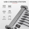 Trust Dalyx Aluminium 10-in-1 USB-C Multi-port Dock Networking Informatica