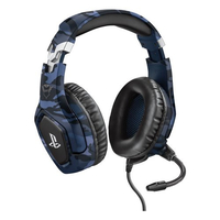 Trust GXT 488 Forze PS4 Gaming Headset PlayStation official licensed product Blue Camouflage Cuffie / auricolari wireless Audio - hi fi