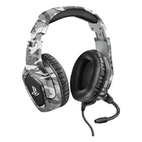 Trust GXT 488 Forze PS4 Gaming Headset PlayStation official licensed product Gray Camouflage Cuffie / auricolari wireless Audio - hi fi
