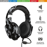 Trust gxt323 carus headset black camo cuffie gaming 24320 gxt 323k carus black camo GXT323 CARUS HEADSET BLACK CAMO Cuffie / auricolari wireless Audio - hi fi