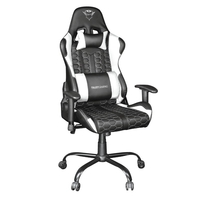 Trust sedia gaming trust 24434 gxt 708w resto white e black Sedie gaming Console,  giochi & giocattoli