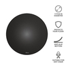 Trust tappeto simulatore guida trust 24134 gxt mika round floor mat black e Sedie gaming Console,  giochi & giocattoli