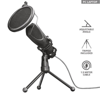 Trust trust mantis gxt232 str mic Microfoni a cavo / radiomicrofoni Audio - hi fi
