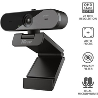 Trust tw-250 qhd webcam Web-cam Informatica