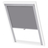 Vidaxl 133495 blackout roller blind grey mk04 Tende e cuscini Casa & cucina