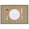 Vidaxl 242108 6 bamboo placemats 30 x 45 cm brown Biancheria cucina Casa & cucina