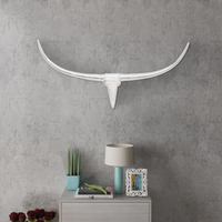 Vidaxl 242337 wall mounted aluminium bull