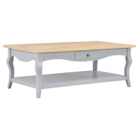 Vidaxl 280012 coffee table grey 110x60x40 cm mdf Arredamento casa cucina Casa & cucina