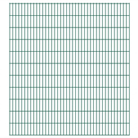 Vidaxl 2d pannelli recinzione giardino 2, 008x2, 23 m 24m (totale) verde Arredo giardino Brico giardino animali