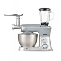 Zephir zhc130dx impastatrice planetaria 7, 0lt 1300w grigio/silver Piccoli elettrodomestici casa Elettrodomestici