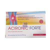 Acironic Forte 20 Compresse Fast Slow Da 920 Mg