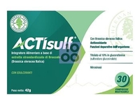 ACTISULF 600MG 30 COMPRESSE MASTICABILI
